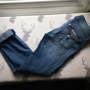 {Hudson} Cropped Jeans